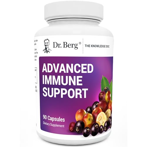 Dr. Berg's Advanced Immune Support - Daily Immunity Multi-System Defense Supplement - Maple Wellness Supplements