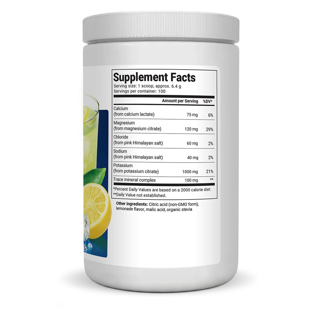 Dr. Berg's Electrolyte Powder 100 Servings Bundle - Raspberry Lemon & Lemonade - Maple Wellness Supplements