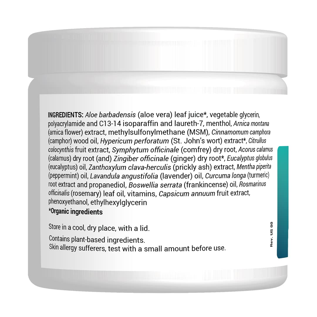 Dr. Berg's Joint & Muscle Cream - Workout Recovery, Full-Body Relaxation, Skin Nourishme - Maple Wellness Supplements