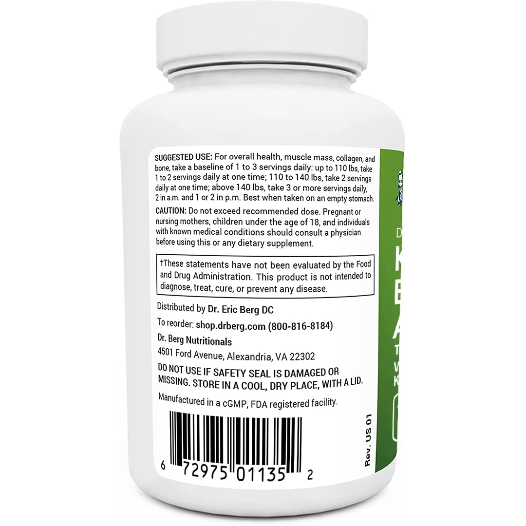 Dr. Berg's Keto Essential Aminos - Contains 8 Essentials Amino Acids -Keto Friendly - Maple Wellness Supplements