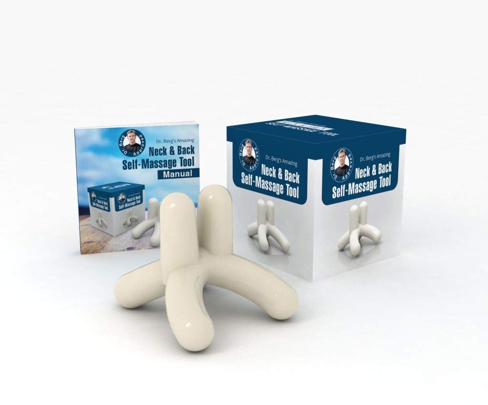 Dr. Berg’s Self-Massage Tool, Best for Back Pain Relief, Handheld Neck and Lower Back - Maple Wellness Supplements