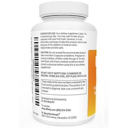 Dr. Berg's Vitamin D3 K2 Supplement w/MCT Oil - Includes 10,000 IU of Vitamin D3 - Maple Wellness Supplements