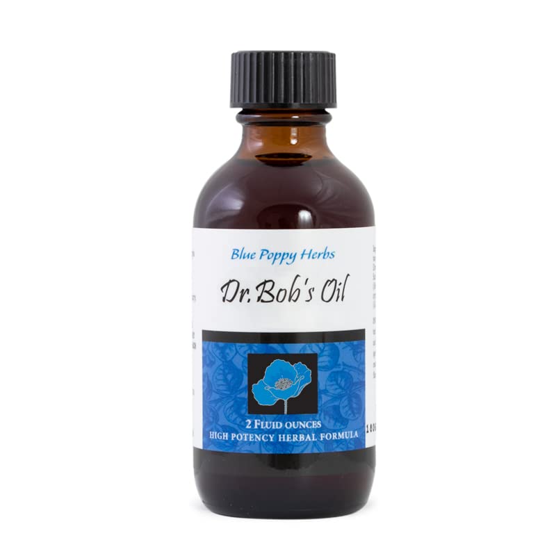 Dr. Bob's Medicated Oil (1 bottle) - Blue Poppy - Maple Wellness Supplements