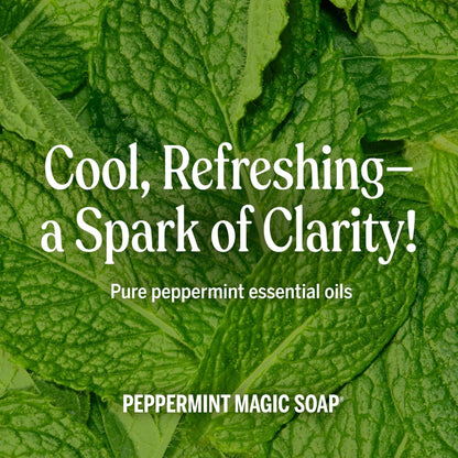 Dr. Bronner's Pure-Castile Magic Liquid Soap - Made with Regenerative Organic Certified Oils- 18-in-1 Uses for Face - Maple Wellness Supplements