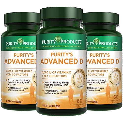 Dr. Cannell's Advanced D - Vitamin D Super Formula - Purity Products (3 Pack) - Packed - Maple Wellness Supplements