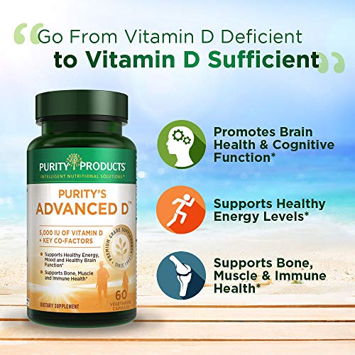 Dr. Cannell's Advanced D - Vitamin D Super Formula - Purity Products (3 Pack) - Packed - Maple Wellness Supplements