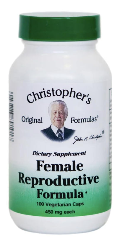 Dr. Christopher’s Female Health Bundle | Female Reproductive, Hormonal Changease & Wheat Germ Oil | 3-Bottle Herbal Support Pack | 100 Veg Capsules Each | USDA Organic Dietary Supplements - Maple Wellness Supplements