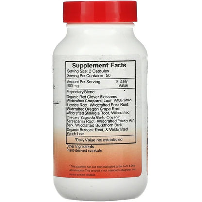 DR. CHRISTOPHER'S Formulas Blood Stream Formula, 100 Cap - Maple Wellness Supplements