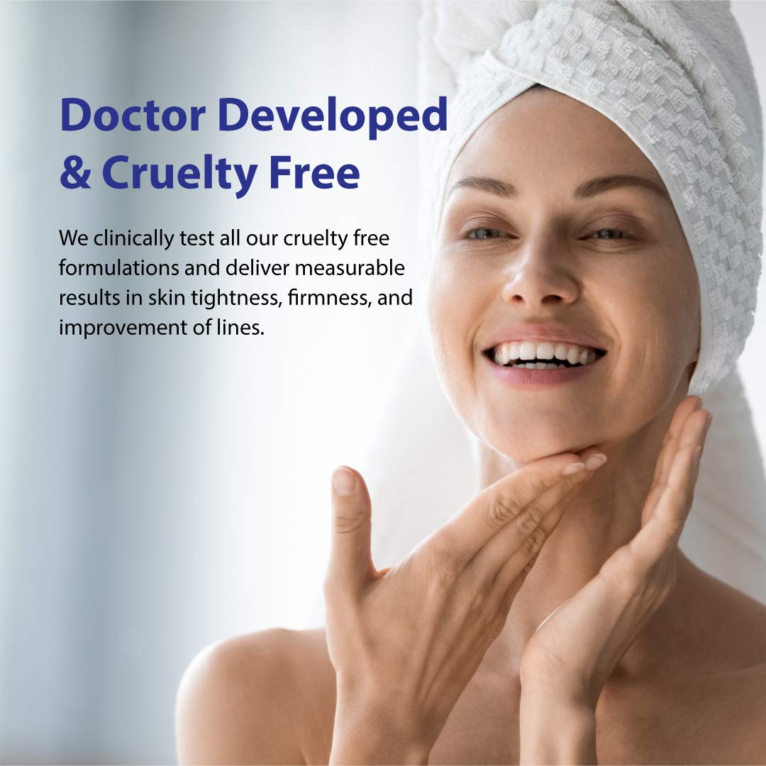 Dr. Denese SkinScience Advanced Firming Facial Pads 100 Count – Professional Exfoliator with Glycolic Acid, Peptides and Aloe for Smooth Radiant Skin, Refined Pores – Dermatologist Tested Cruelty Free - Maple Wellness Supplements