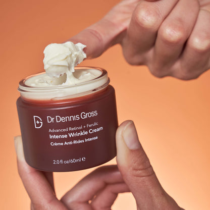 Dr Dennis Gross Advanced Retinol + Ferulic Intense Wrinkle Cream | Intensely Hydrating to Visibly Transform Skin and Repair the Moisture Barrier | 2 oz - Maple Wellness Supplements