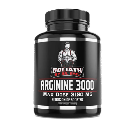 Dr. Emil - L Arginine (3150mg) Highest Capsule Dose - Nitric Oxide Supplement for Vascularity, Endurance and Heart Health - Maple Wellness Supplements
