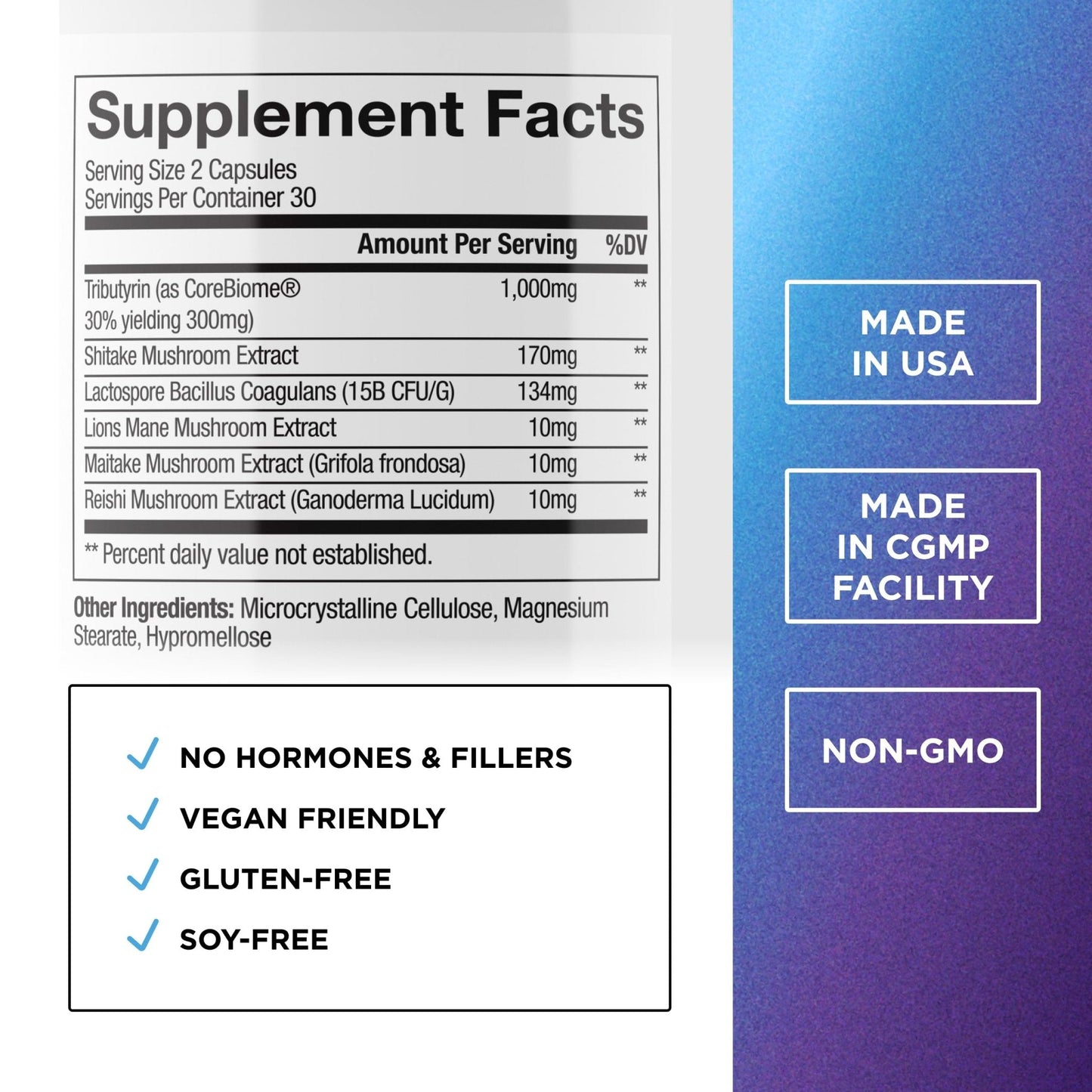 DR. EMIL NUTRITION Total Gut Health Complex - Prebiotic, Probiotic & Postbiotic Supplement - Supports Digestive Health, Bloating & Gut Balance - Maple Wellness Supplements
