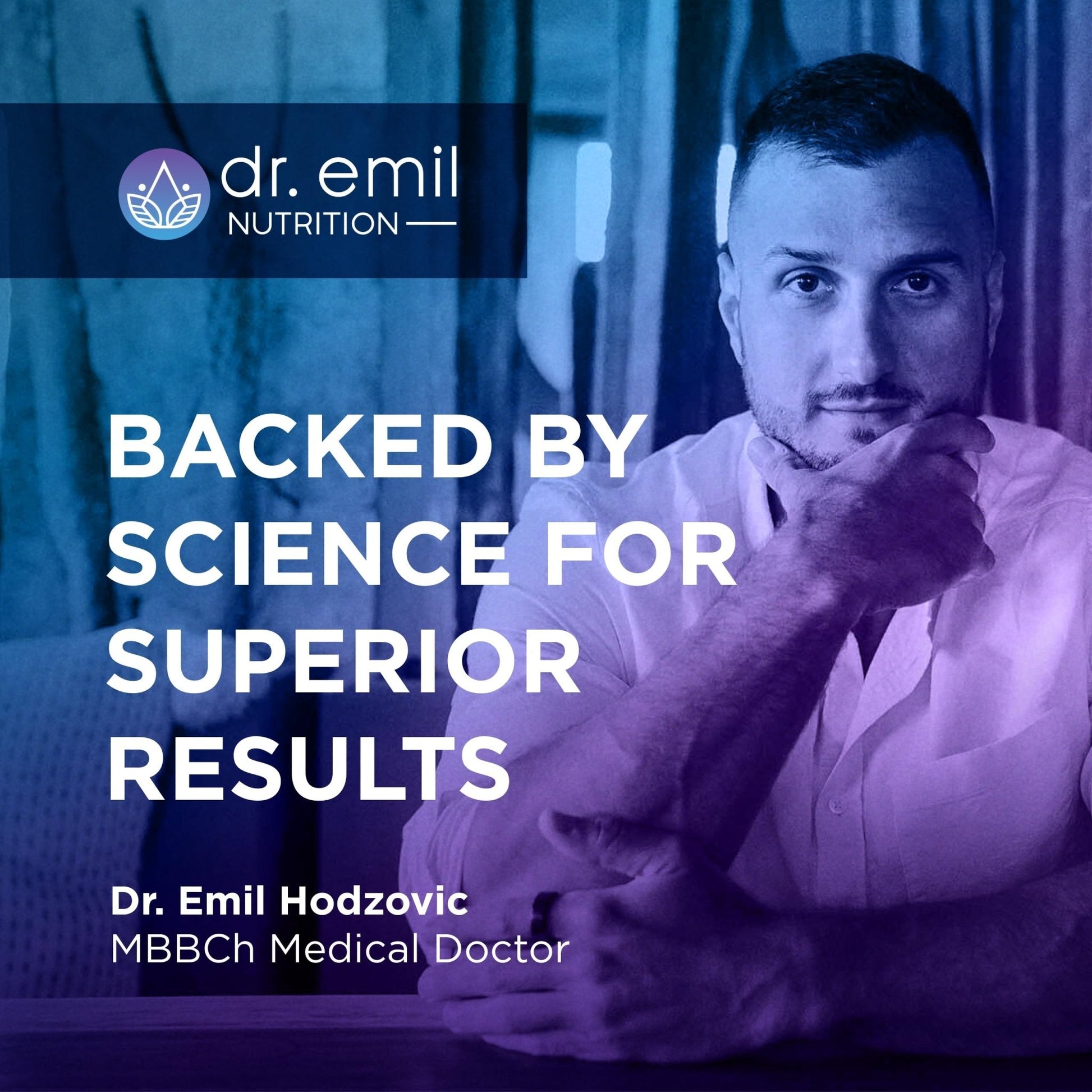 DR. EMIL NUTRITION Total Gut Health Complex - Prebiotic, Probiotic & Postbiotic Supplement - Supports Digestive Health, Bloating & Gut Balance - Maple Wellness Supplements