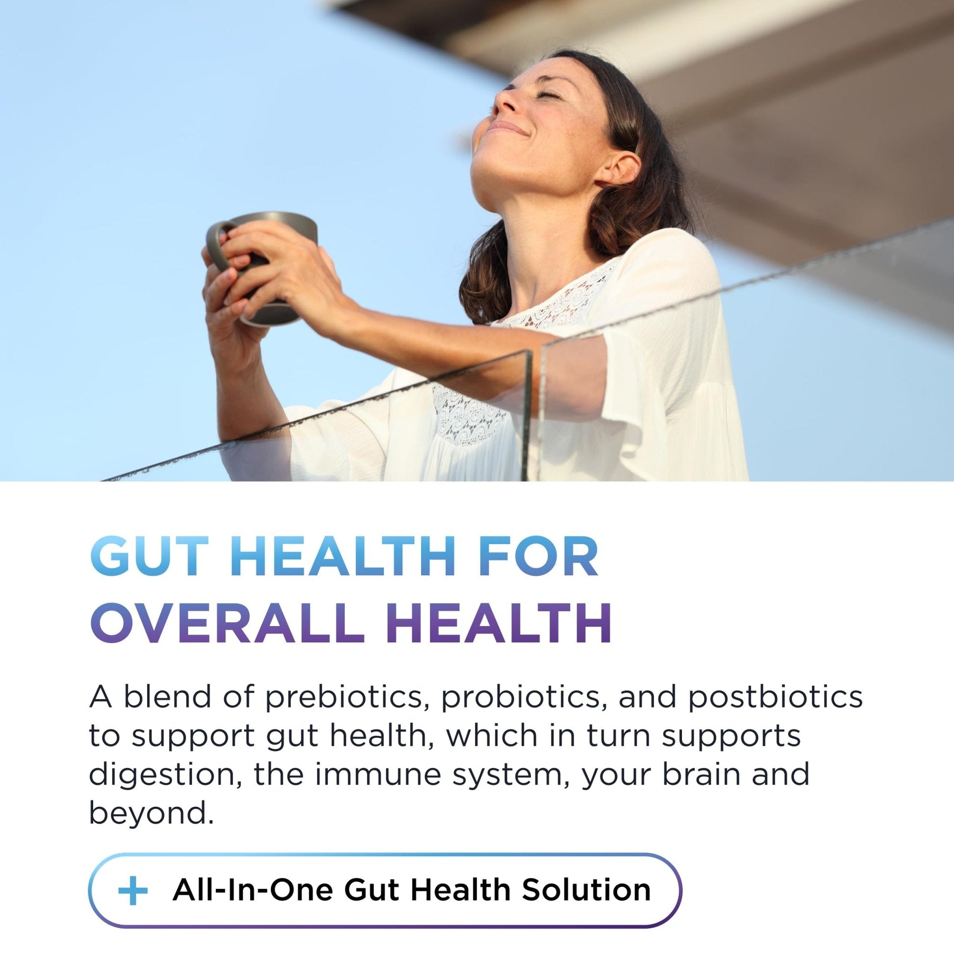 DR. EMIL NUTRITION Women & Men Total Gut Health Complex | Prebiotic + Probiotic + Postbiotic Gut Health Supplements - Maple Wellness Supplements
