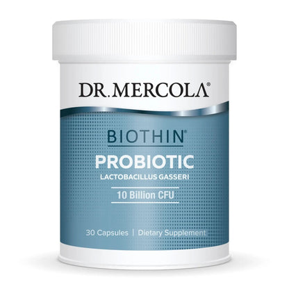 Dr. Mercola Biothin Probiotic - Digestive Health Supplement - Supports Healthy Metabolism - GMO-Free, Gluten-Free & Soy-Free - 30 Delayed-Release Capsules (30 Servings) - Maple Wellness Supplements