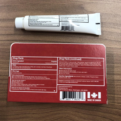 Dr. Numb 5% Lidocaine Numbing Cream, Fast-Acting Maximum Strength Topical Anesthetic Pain Relief Burn Itch Numb Cream with Vitamin E for Hemorrhoid Treatment, Local and Anorectal Uses - 30g 4 Pack - Maple Wellness Supplements