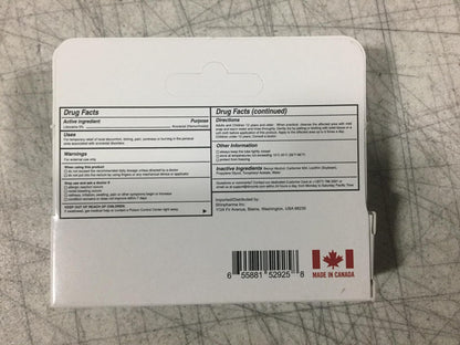 Dr. Numb 5% Lidocaine Numbing Cream, Nonprescription Maximum Strength Topical Anesthetic Cream - Temporary Relief of Pain, Itch, Discomfort for Hemorrhoid and Anorectal Uses - 10g Pack of 1 - Maple Wellness Supplements