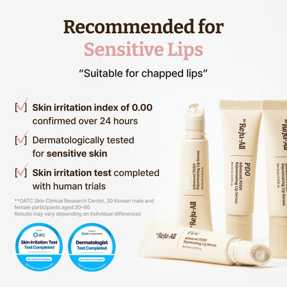 Dr. Reju-All Advanced PDRN Rejuvenating Lip Serum – Hydrating Lip Balm with Lipozip PDRN for Glowy, Dewy Lips - Maple Wellness Supplements