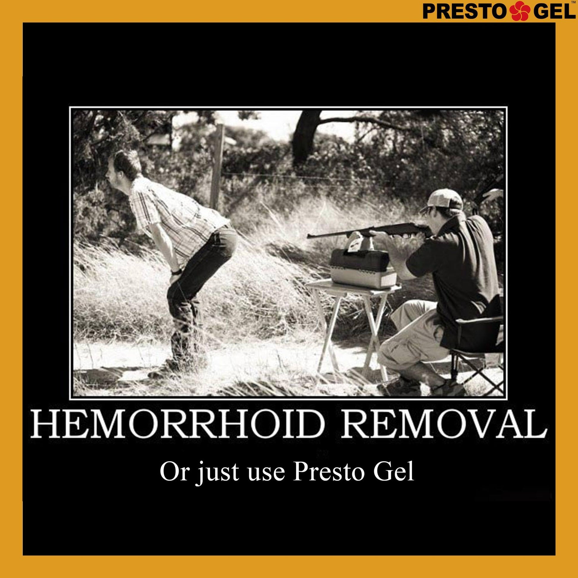 DR. SCHAVIT Presto Gel for Internal and External Hemorrhoids (Piles). A Natural Hemorrhoid Treatment Hemorrhoid Cream. Immediate Relief 25gr - Maple Wellness Supplements