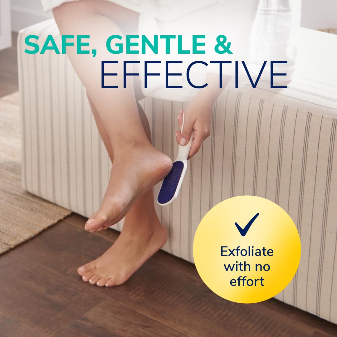 Dr. Scholl's Hard Skin Remover Nano Glass Foot File - Foot Callus Remover, Durable Foot Scrubber - Maple Wellness Supplements