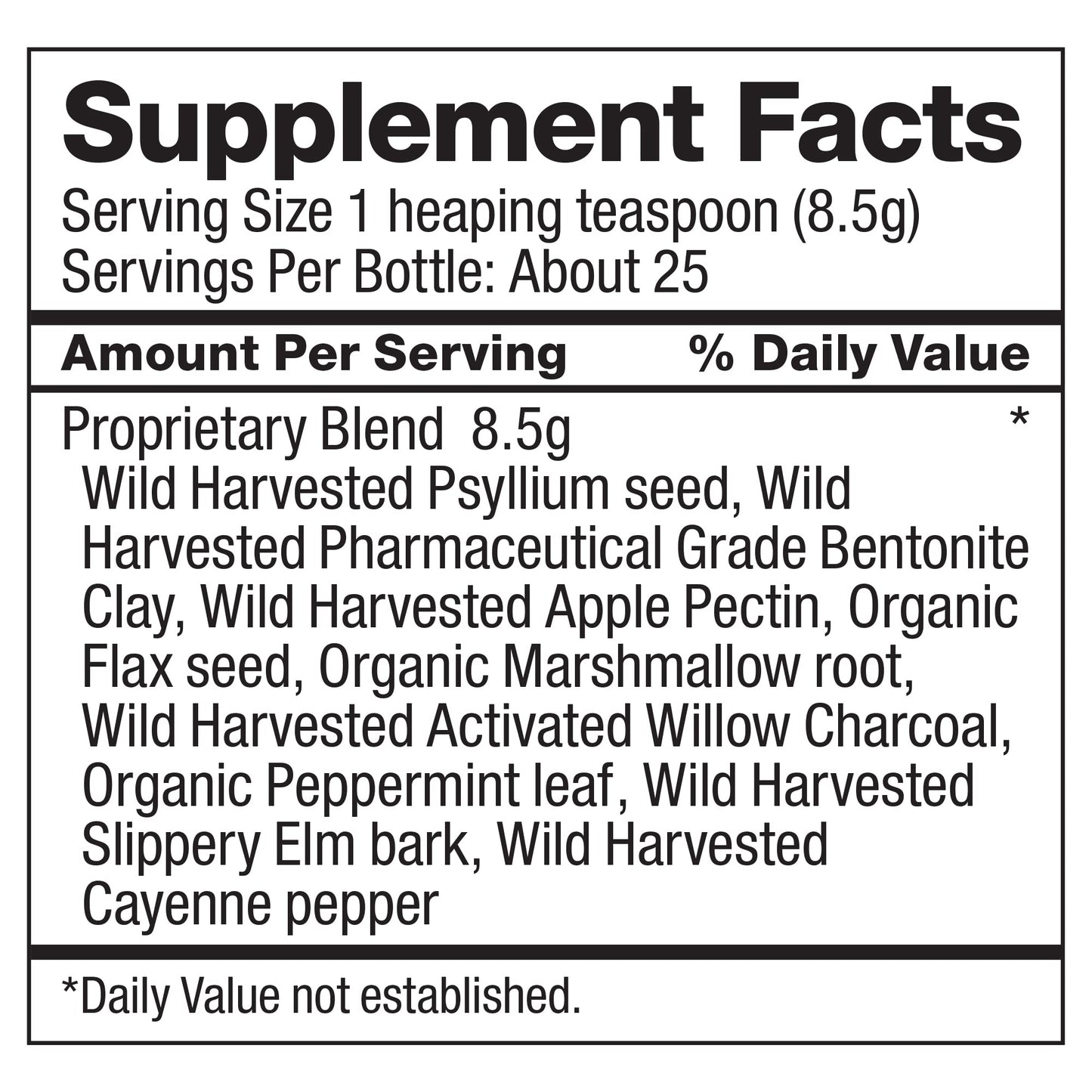 Dr. Schulze's | Intestinal Formula 2 | Herbal Colon Cleanse Formula | 8 Oz. Jar - Maple Wellness Supplements