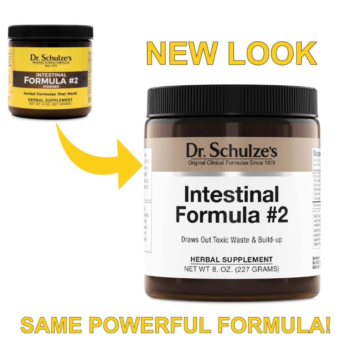 Dr. Schulze's | Intestinal Formula 2 | Herbal Colon Cleanse Formula | 8 Oz. Jar - Maple Wellness Supplements