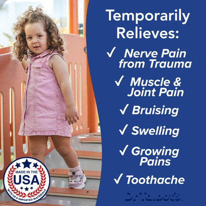 Dr. Talbot's Pain + Inflammation Relief Liquid Medicine for Children, Includes Dosage Cup, Grape Juice Flavor, 4 Fl Oz (Packaging May Vary) - Maple Wellness Supplements