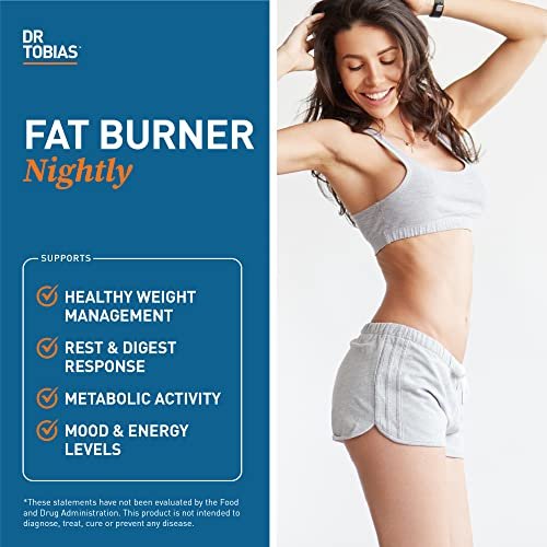 Dr. Tobias Fat Burner Nightly, Night Time Metabolic Support with White Kidney Bean Extract - Maple Wellness Supplements