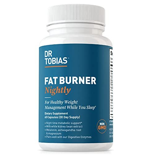 Dr. Tobias Fat Burner Nightly, Night Time Metabolic Support with White Kidney Bean Extract - Maple Wellness Supplements