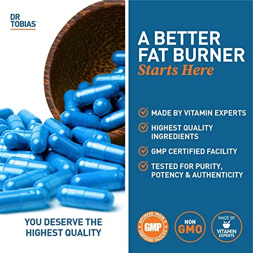 Dr. Tobias Fat Burner Nightly, Night Time Metabolic Support with White Kidney Bean Extract - Maple Wellness Supplements