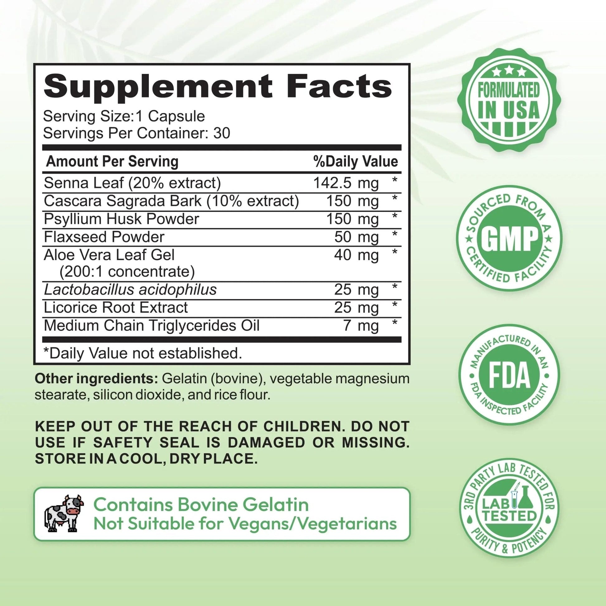 Dr Vitz 15 Day Colon Cleanse for Women – Natural Detox Pills with Herbs, Fiber & Probiotics – Bloating & Constipation Relief, Weight Loss & Gut Health Reset – 30 Capsules - Maple Wellness Supplements