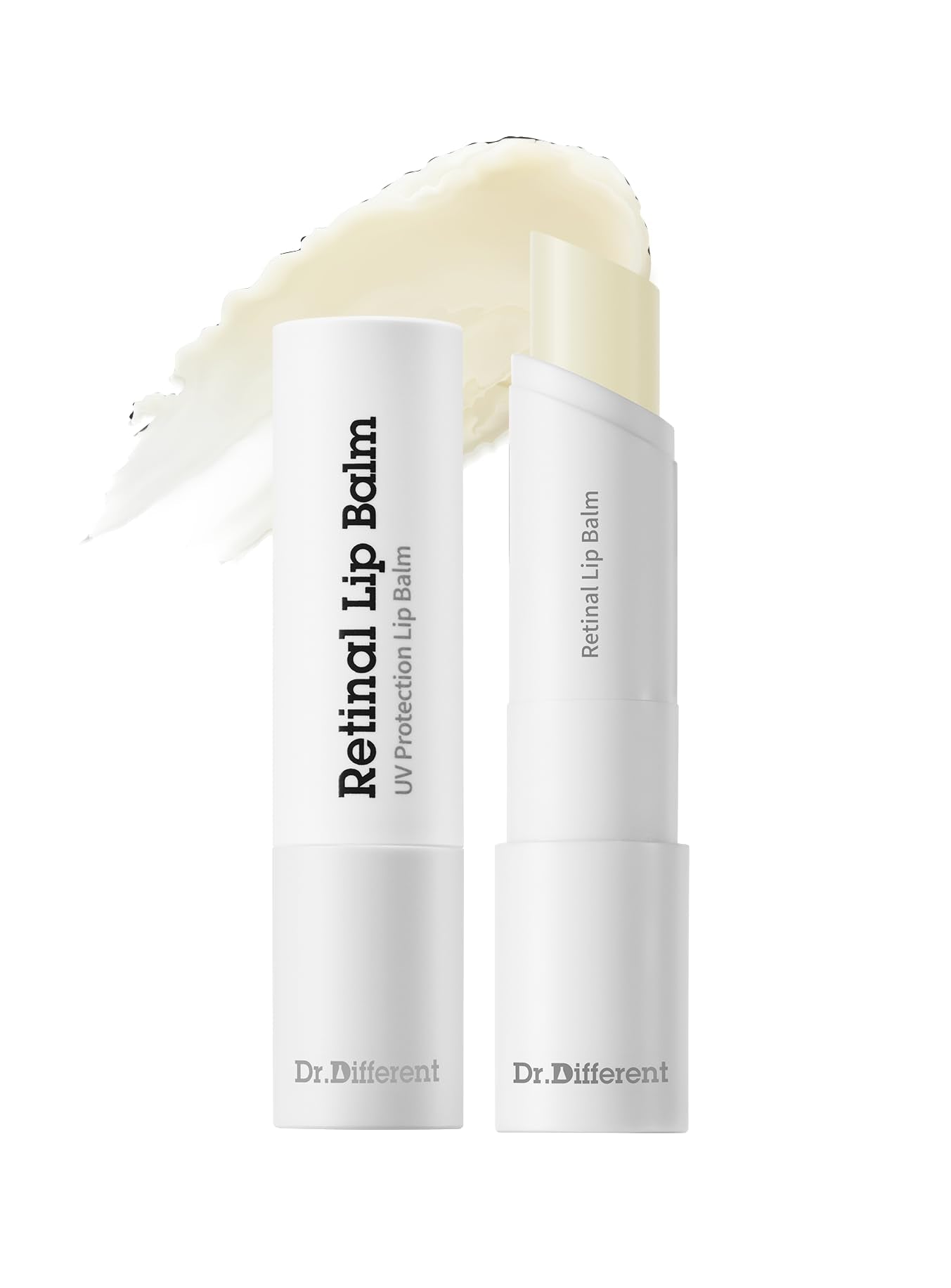 Dr.Different Retinal Lip Balm Clear, Anti-Wrinkle Lip Treatment with Deep Hydration - Maple Wellness Supplements