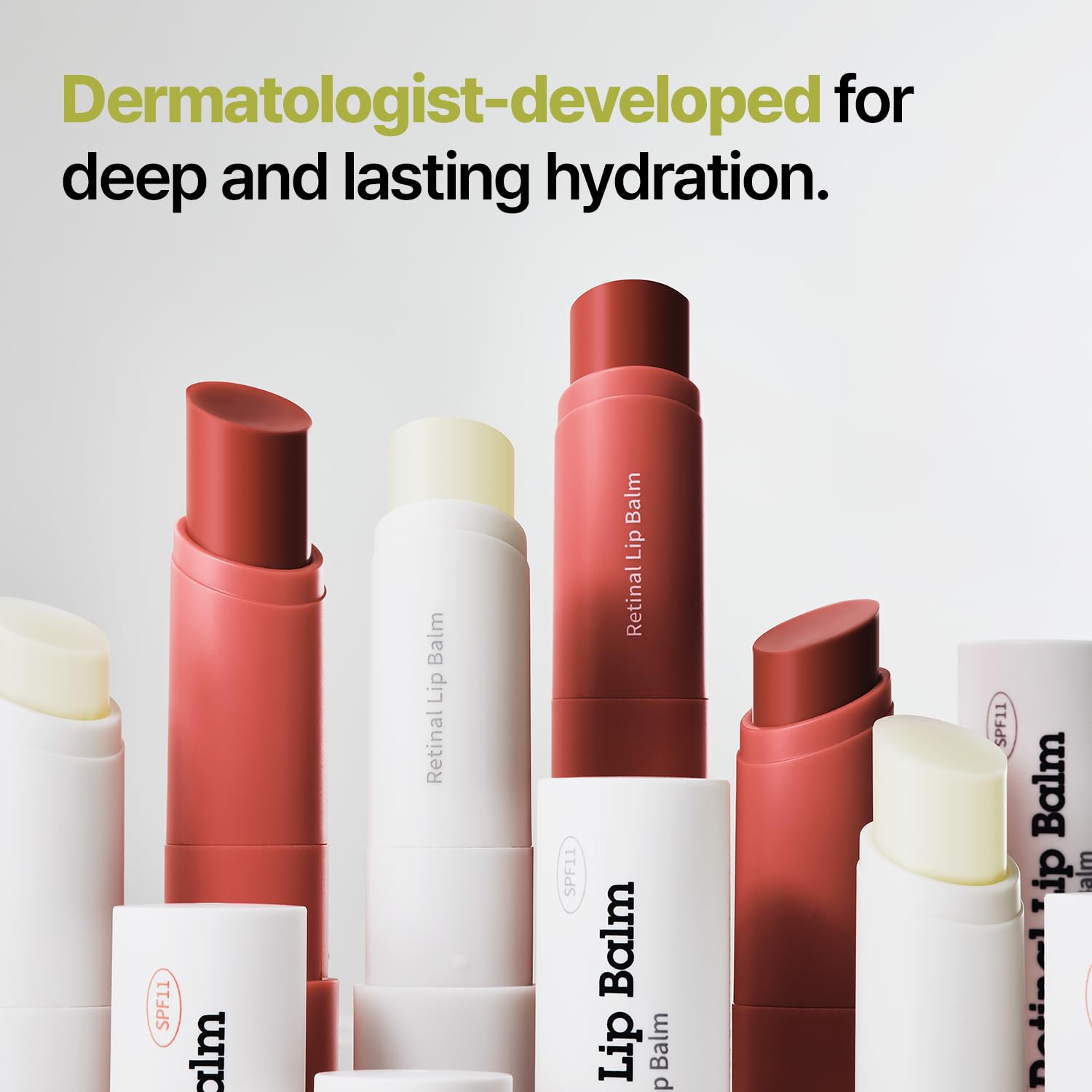 Dr.Different Retinal Lip Balm Clear, Anti-Wrinkle Lip Treatment with Deep Hydration - Maple Wellness Supplements