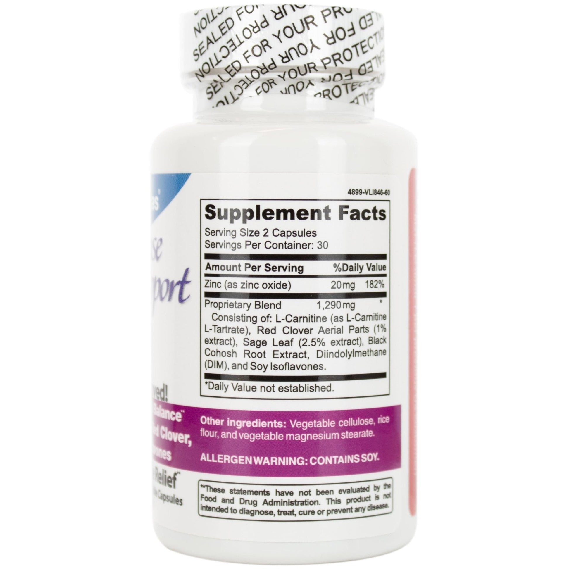 DrFormulas Menopause Supplement for Hot Flashes, Night Sweats, and Mood Swings Relief with DIM, Dong Quai, Black Cohosh, 60 Count - Maple Wellness Supplements