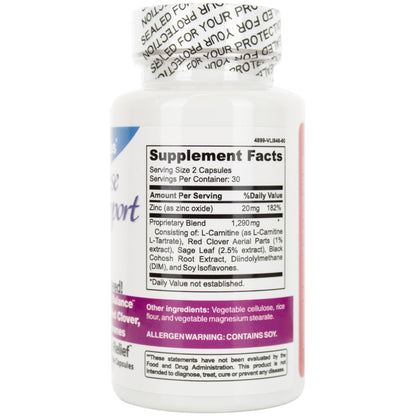 DrFormulas Menopause Supplement for Hot Flashes, Night Sweats, and Mood Swings Relief with DIM, Dong Quai, Black Cohosh, 60 Count - Maple Wellness Supplements
