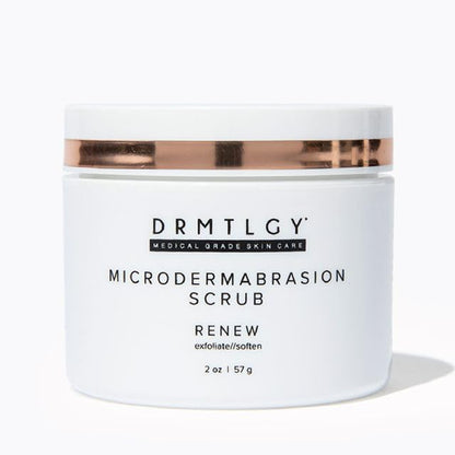 DRMTLGY Microdermabrasion Scrub – Gentle Facial Exfoliating Scrub to Smooth & Polish Skin - Maple Wellness Supplements