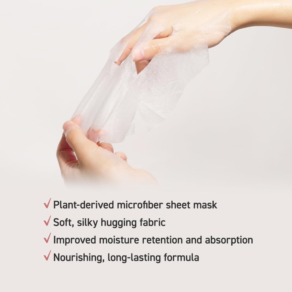 DR.ORACLE PDRN Recipe Clear Mask, Skin-fitting sheet mask PDRN, hyaluronic acid, special self care, moist, rejuvenation, vitalizing, 500ppm, 180ml (6,1 fl. oz.), 1 box - 10 sheets - Maple Wellness Supplements