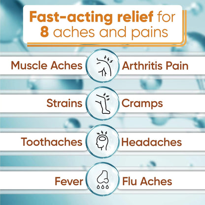 DURALGINA Acetaminophen Tablets | for Headache, Muscle Aches, Menstrual Cramps, Back Pain, Toothaches, Fever Reducer, Fast-Acting, Gentle on Stomach, Safe for Adults and Teens 12+, 30 Count, 2-Pack - Maple Wellness Supplements