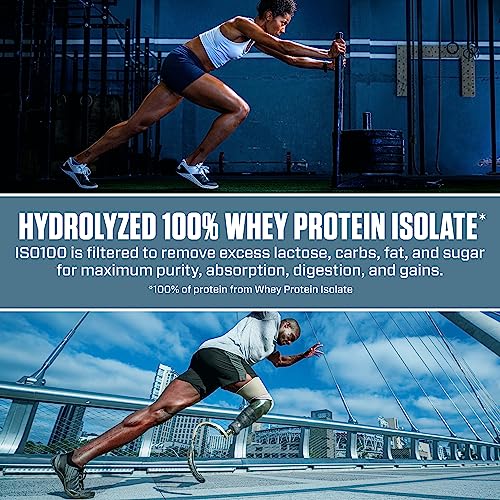 Dymatize ISO100 Hydrolyzed Protein Powder, 100% Whey Isolate , 25g of Protein, 5.5g BCA - Maple Wellness Supplements