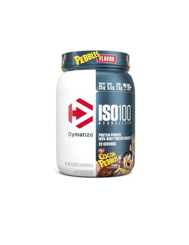 Dymatize ISO100 Hydrolyzed Protein Powder, 100% Whey Isolate Protein, 25g of Protein - Maple Wellness Supplements