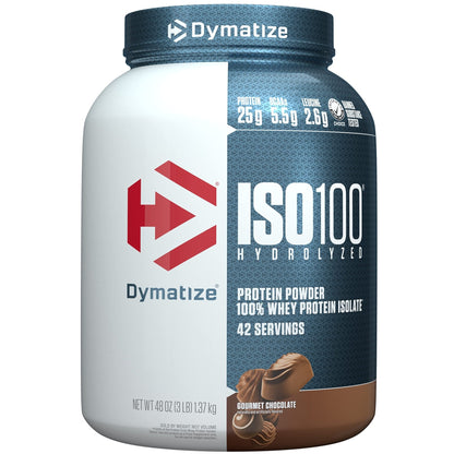 Dymatize ISO100 Hydrolyzed Protein Powder, 100% Whey Isolate Protein, 25g of Protein - Maple Wellness Supplements