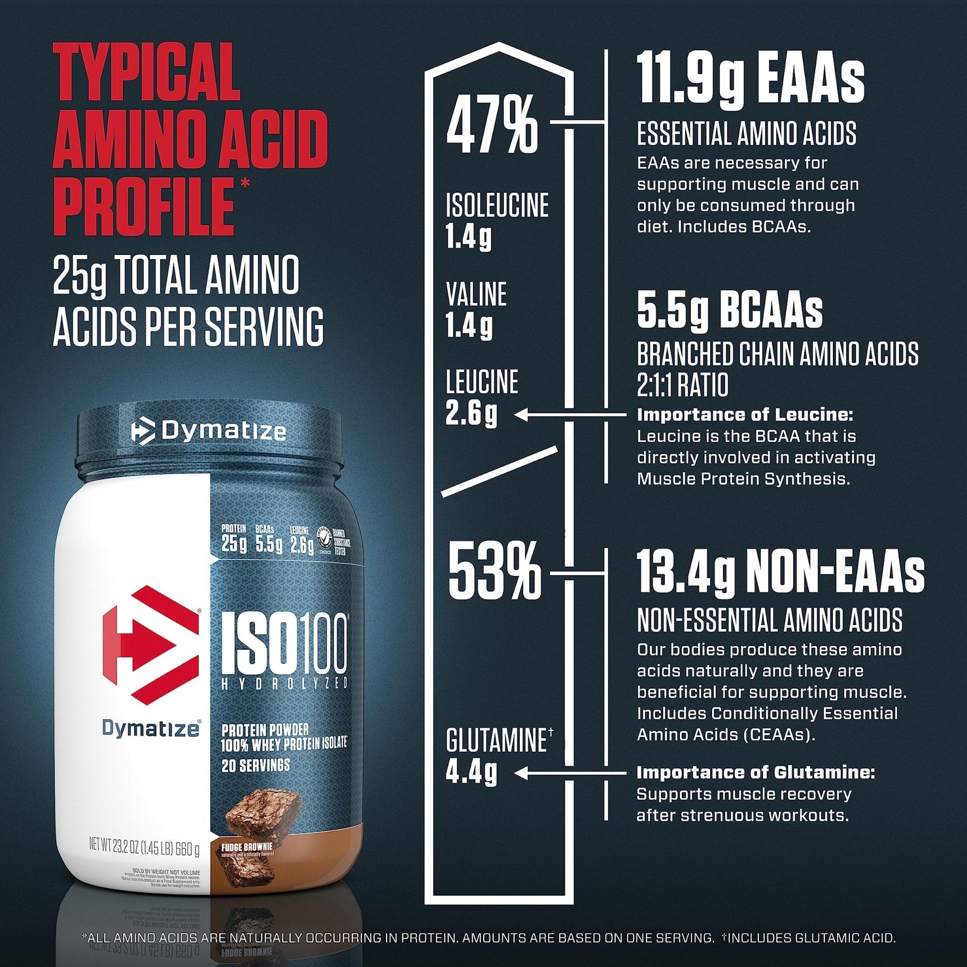 Dymatize ISO100 Hydrolyzed Protein Powder, 100% Whey Isolate Protein, 25g of Protein - Maple Wellness Supplements