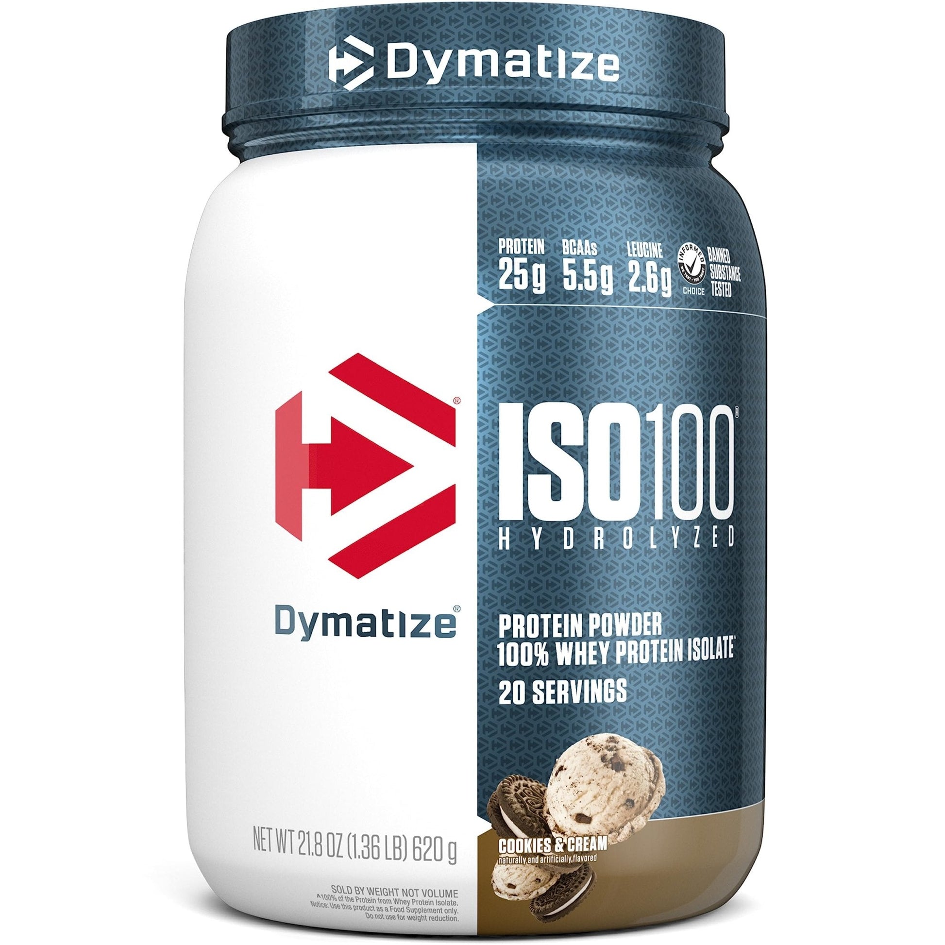 Dymatize ISO100 Hydrolyzed Protein Powder, 100% Whey Isolate Protein, 25g of Protein - Maple Wellness Supplements