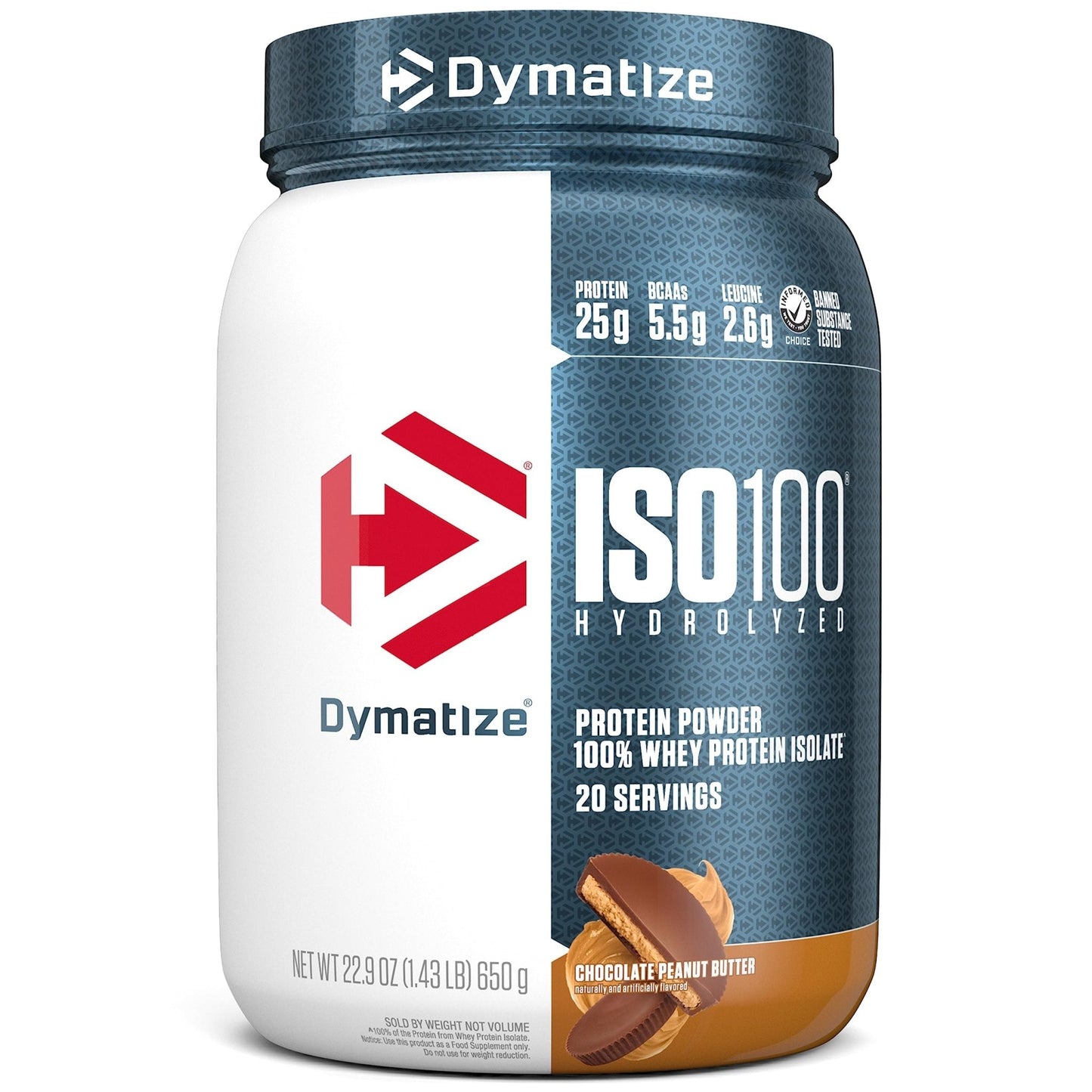 Dymatize ISO100 Whey Protein Powder with 25g of Hydrolyzed 100% Whey Isolate - Maple Wellness Supplements