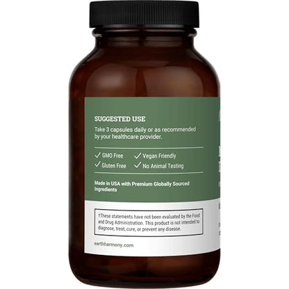 Earth Harmony Myo-Inositol & D-Chiro Inositol Supplement for Women, Ovarian & Hormone Balance for Women - Supports Normal Cycles, Fertility Supplement (120 Capsules) - Maple Wellness Supplements