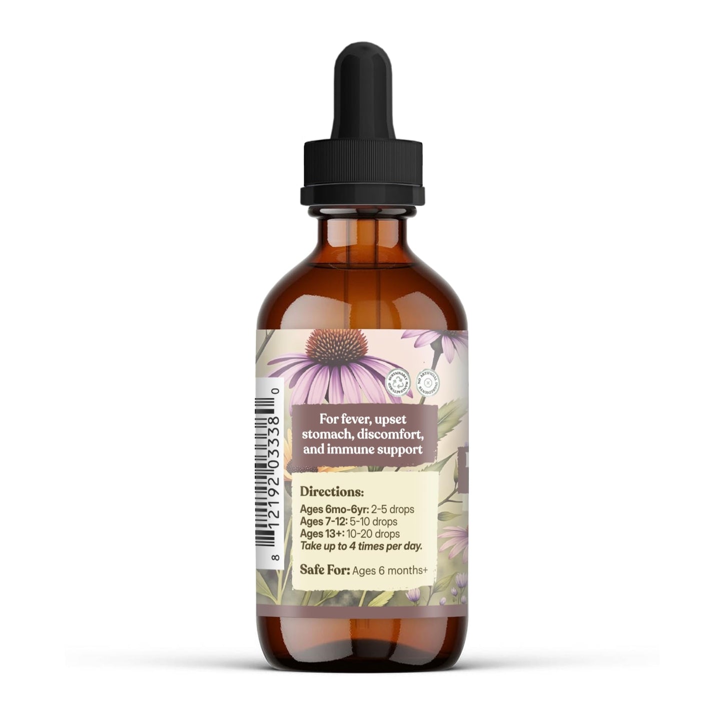 Earthley Wellness Feel Better Fast, All-Natural Relief for Minor Ailments, Organic Herbal Formula, Supports Immune & Digestive Health, Echinacea Root and More - Maple Wellness Supplements