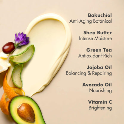 Ebanel 30% AHA 2% BHA Chemical Peel & 2.5% Retinol Cream Moisturizer for Face - Removes Acne Scars, Dark Spots, Wrinkles & Brightens Skin - Maple Wellness Supplements