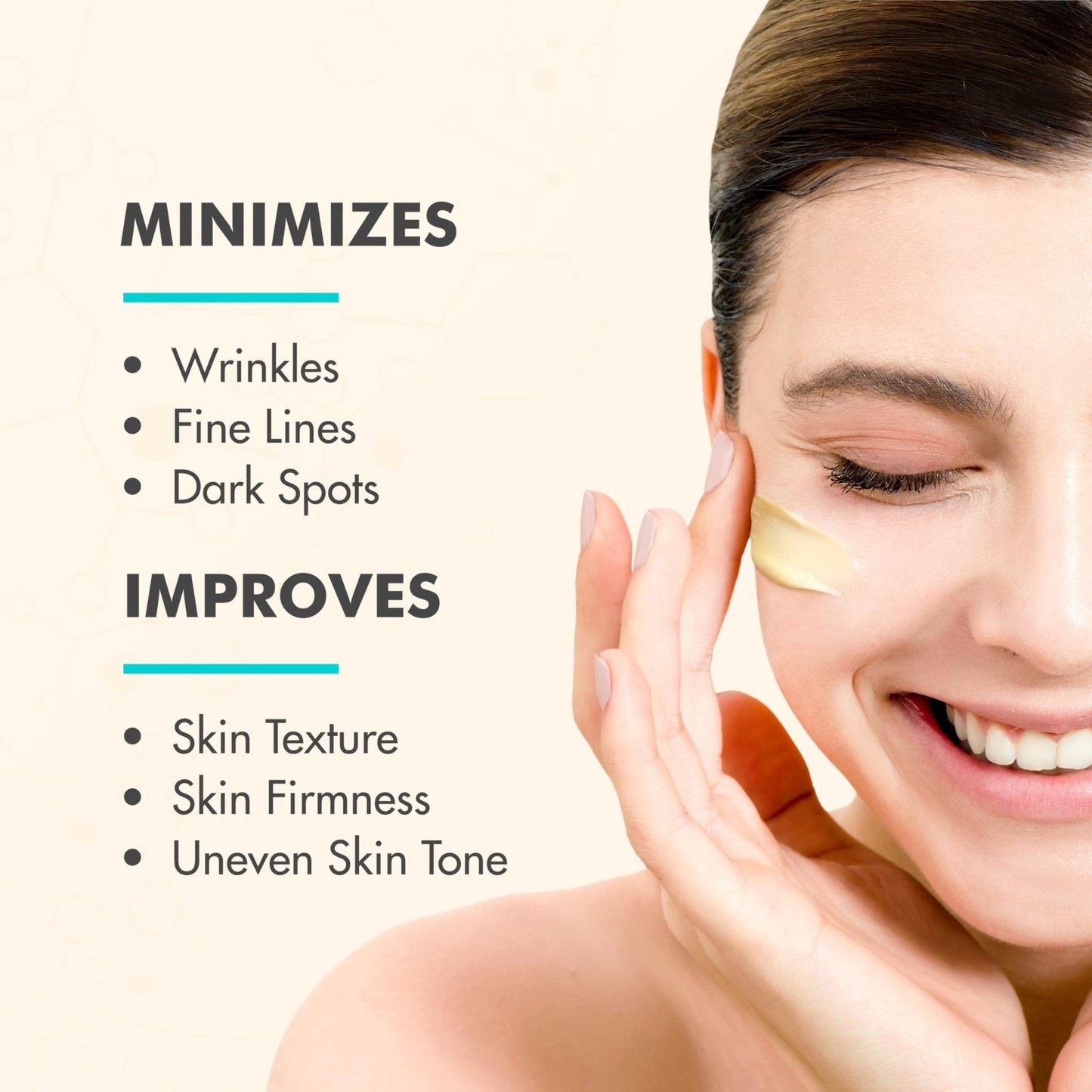 Ebanel Anti Aging Skincare Bundle of Retinol Moisturizer Cream with Collagen and Hyaluronic Acid Serum, Reduces Wrinkles, Hydrates, Firm and Smooth Skin - Maple Wellness Supplements