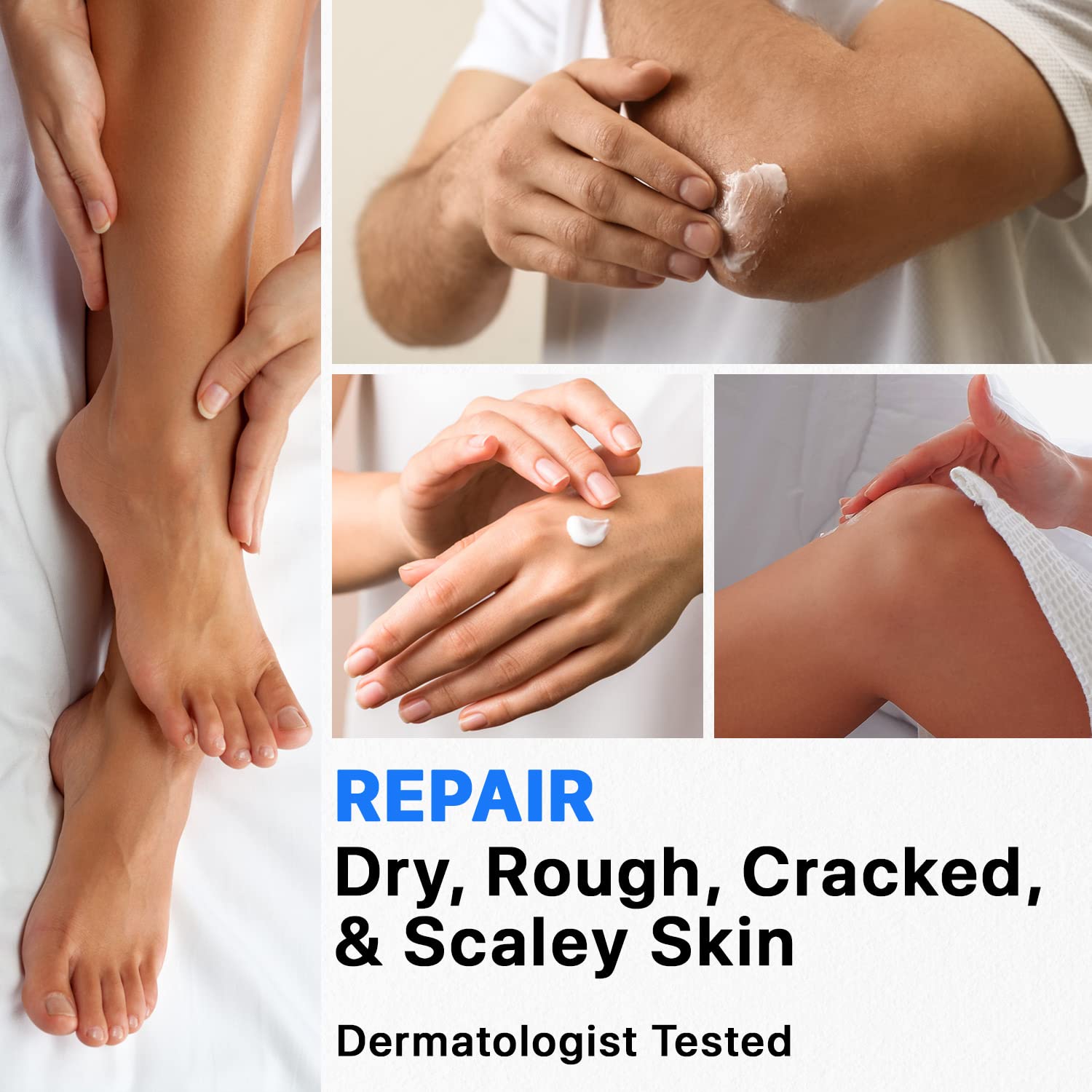 Ebanel Bundle of 40% Urea Cream 4.6 Oz, and Exfoliating Face Scrub Peeling Gel 4.12 Oz - Maple Wellness Supplements