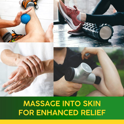 Ebanel Bundle of Pain Relief Cream Arnica Menthol 2 Oz, and Topical Numbing Cream 4 Oz - Maple Wellness Supplements